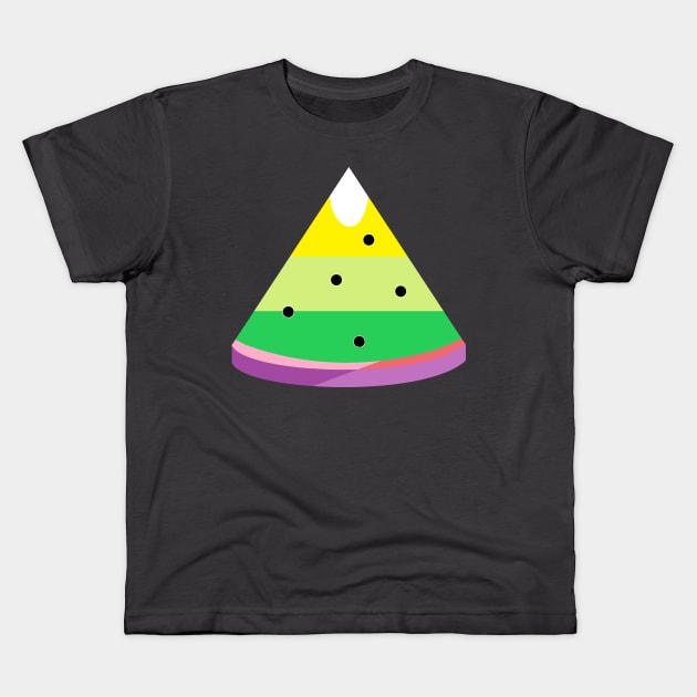 juicy watermelon ripe Kids T-Shirt by prettyguardianstudio